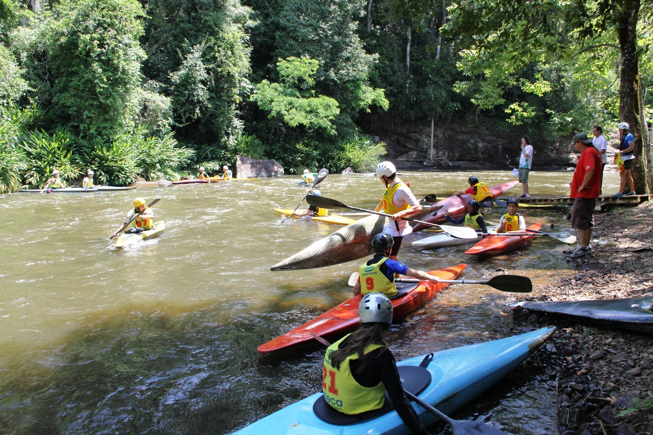 Canoagem terá prova para iniciantes nos Decks em Três Coroas