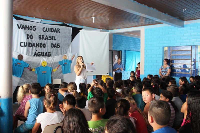 Água foi tema de conferência nas escolas municipais de Parobé