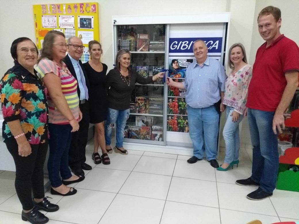 Biblioteca Pública Municipal de Rolante inaugura Gibiteca
