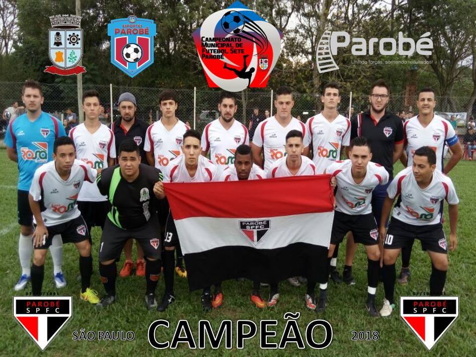 São Paulo é campeão do Municipal de Futebol Sete de Parobé