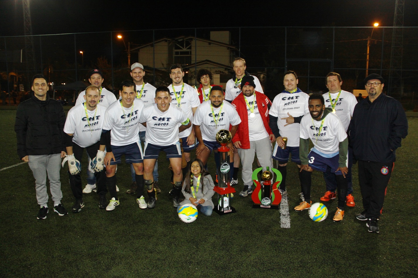 CHT Motos é campeão do municipal de grama sintética em Três Coroas