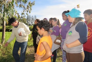 Identificando plantas e suas utilidades: saída de campo mobiliza estudantes em Taquara