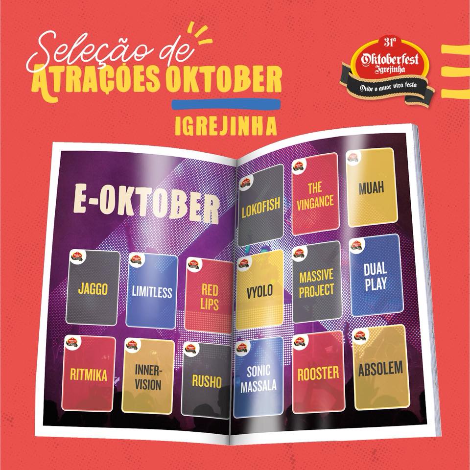 Oktoberfest anuncia 15 DJs para espaço de música eletrônica