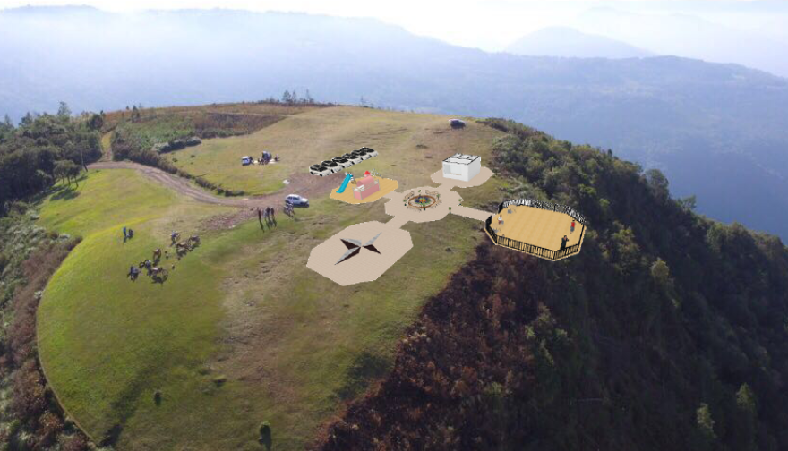 Começam nos próximos dias as obras de revitalização do Morro Alto da Pedra