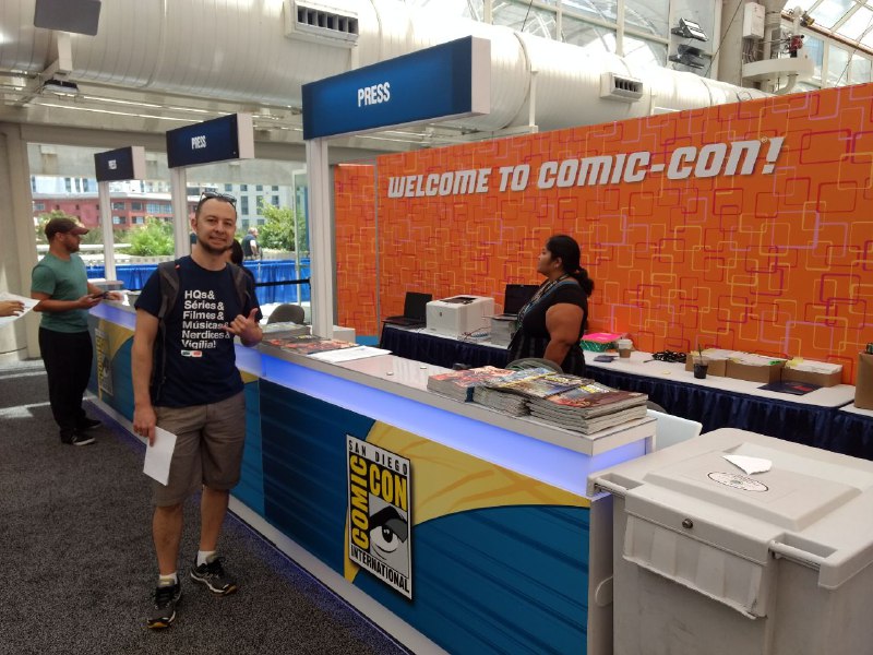 Site de morador de Três Coroas faz cobertura da "Copa do Mundo" nerd em San Diego