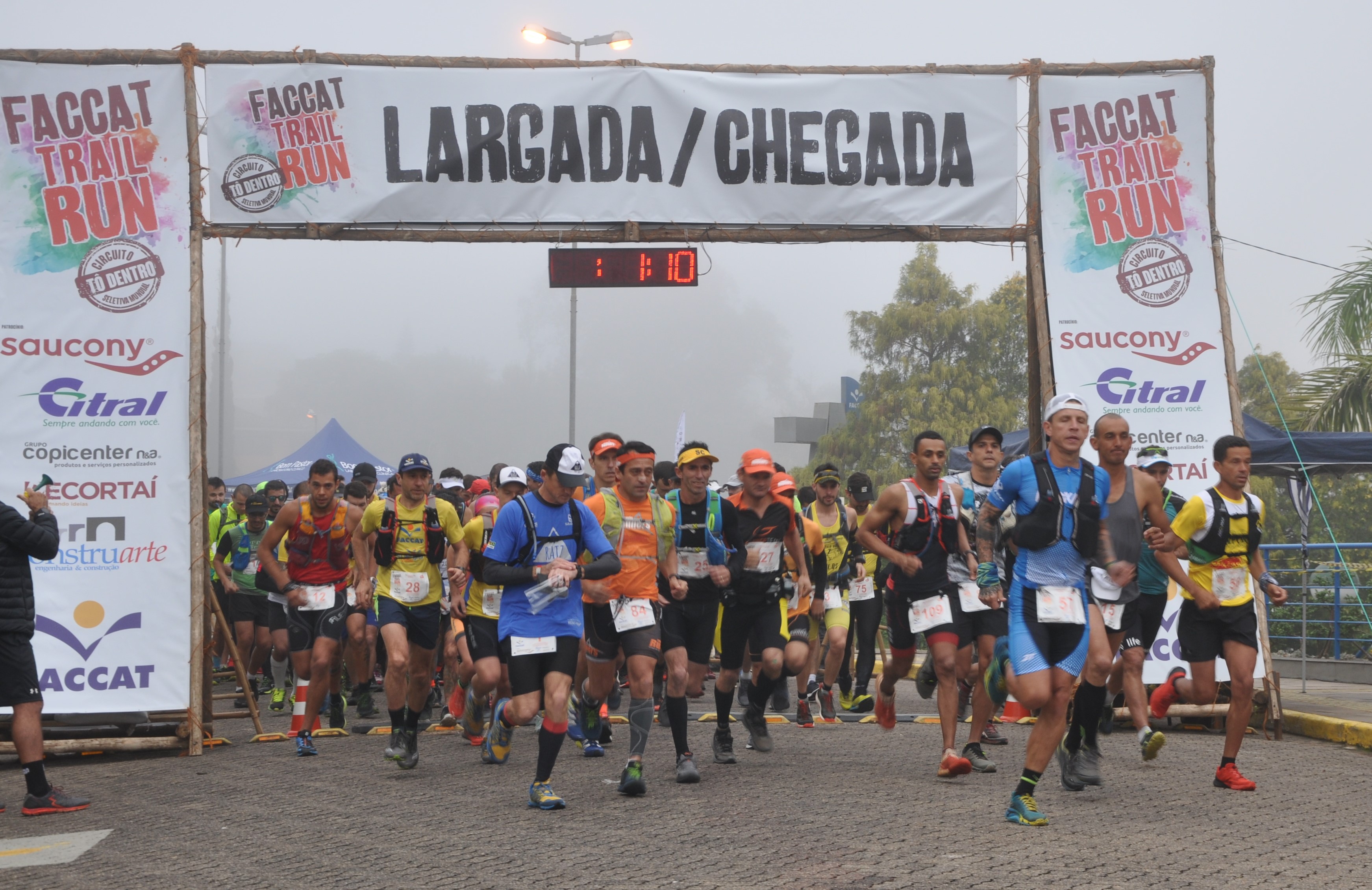 Foi dada a largada para a  Faccat Trail Run