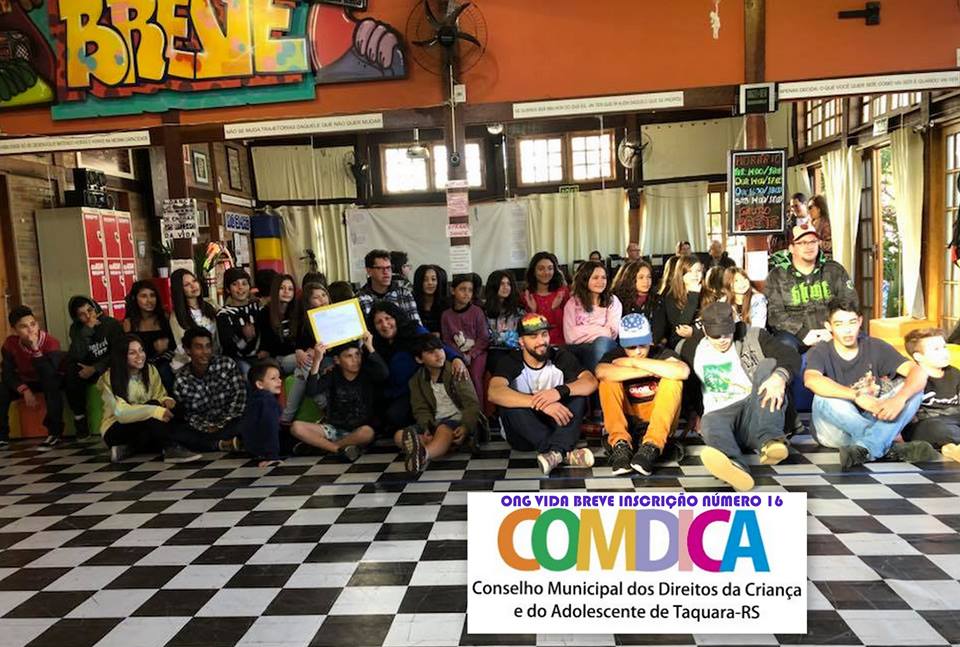 ONG Vida Breve conquista inscrição no Comdica