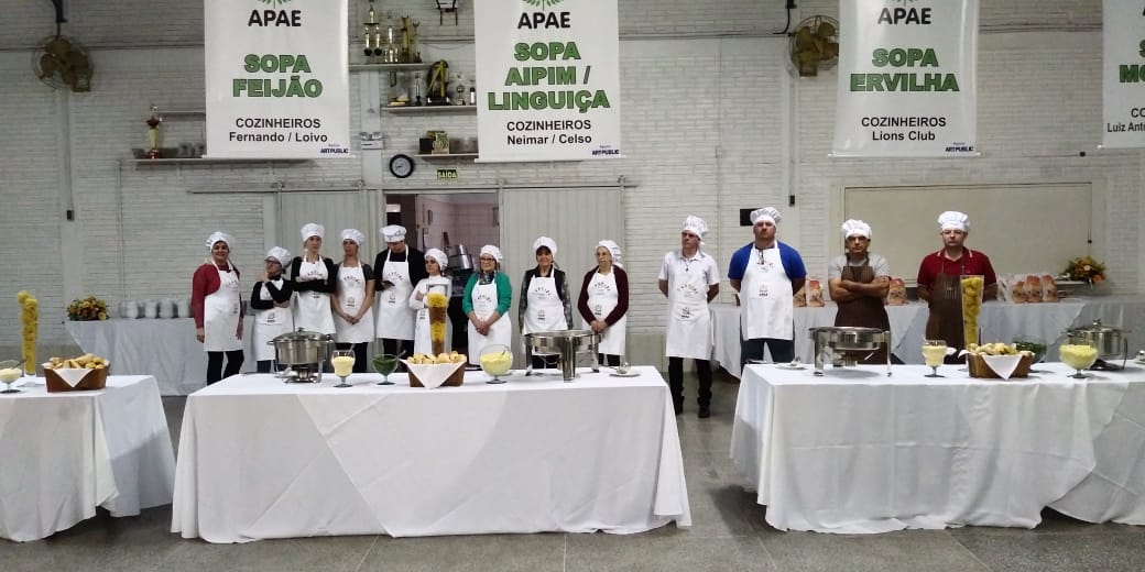 APAE realizou Buffet de Sopas neste final de semana em Parobé