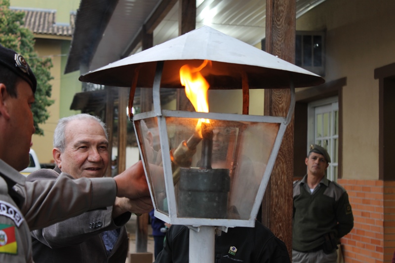 Chegada do Fogo Simbólico inicia às comemorações da Semana da Pátria em Taquara