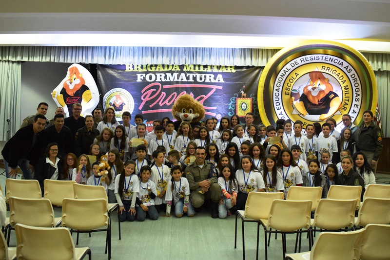 Proerd forma cem alunos em Rolante