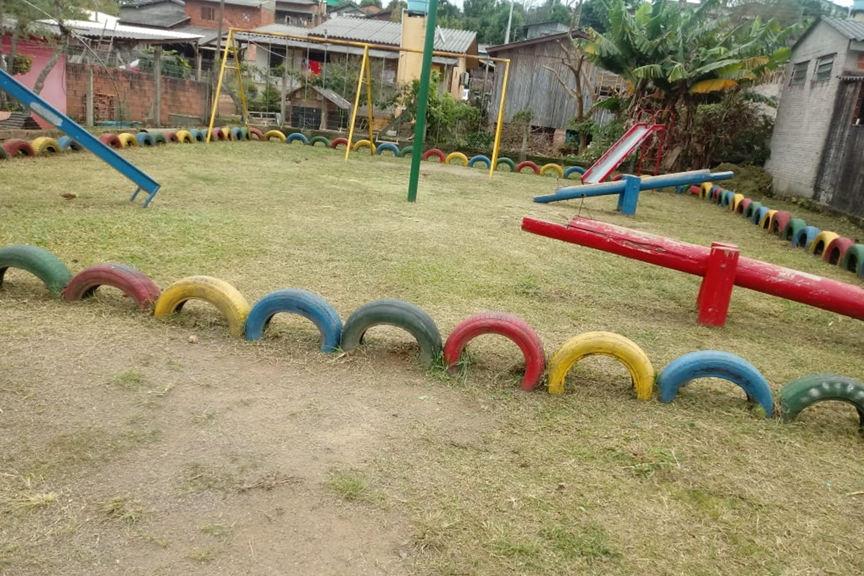 Praças recebem melhorias em Parobé