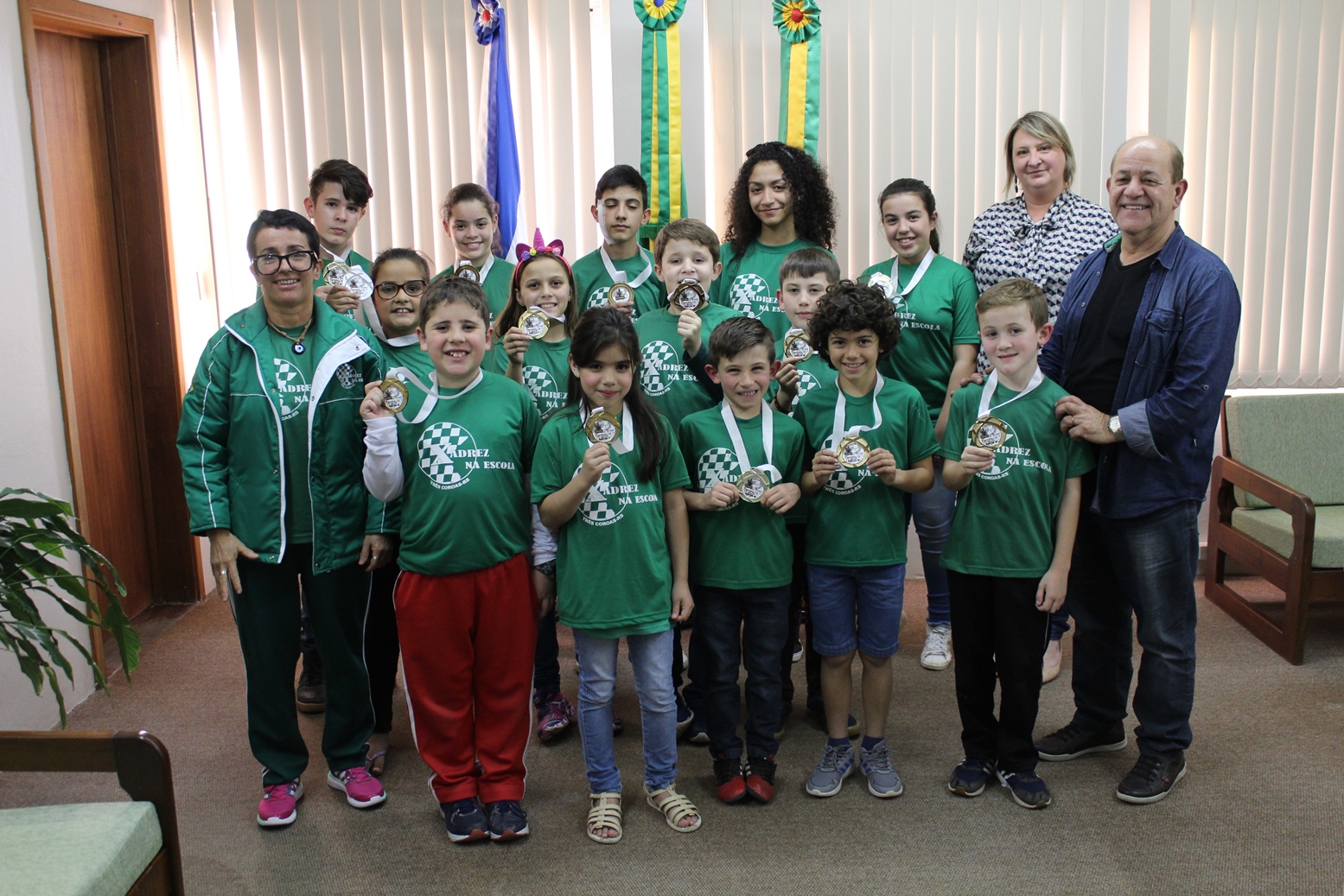 Estudantes de Três Coroas conquistam medalhas no xadrez