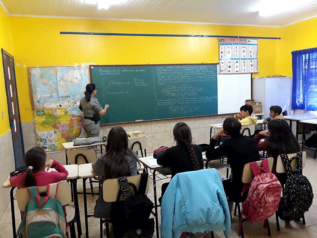 Proerd atende 90 alunos de duas escolas em Parobé