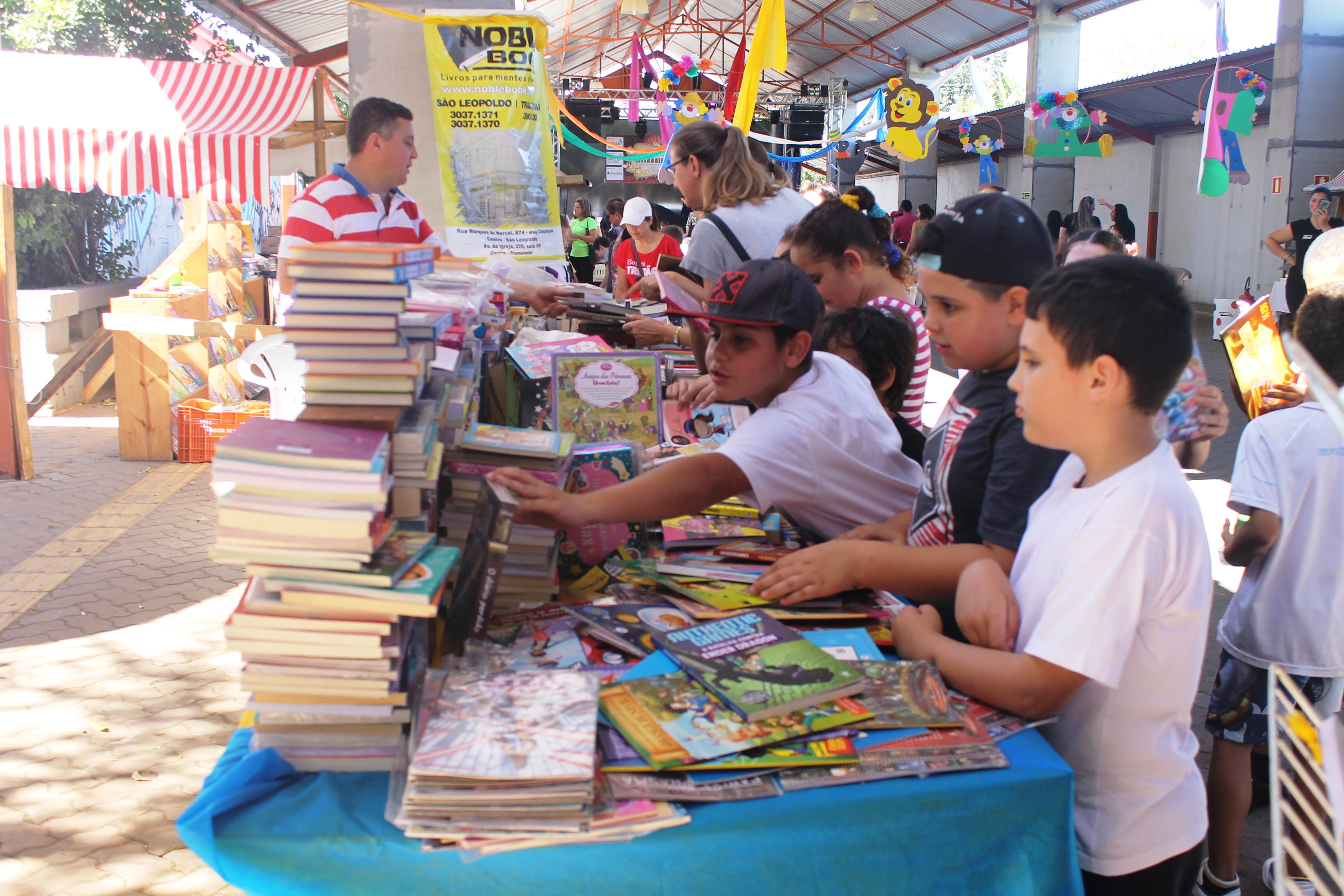 Agenda para todas as idades e interesses: está aberta a Feira do Livro em Taquara