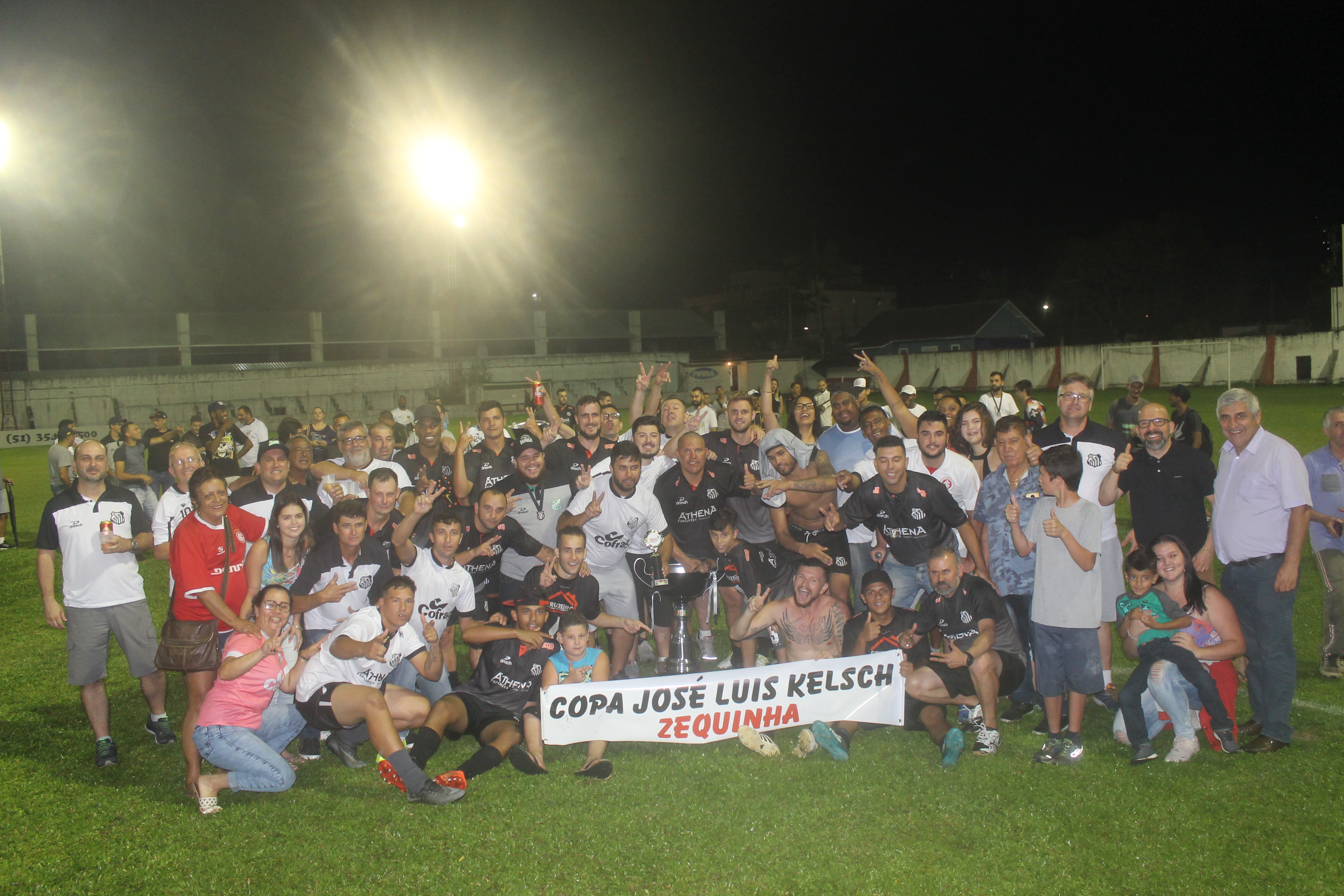 Santos é o campeão municipal de futebol de campo de Taquara