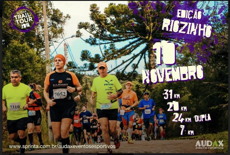 Riozinho sedia etapa do Audax Trail Tour 2018