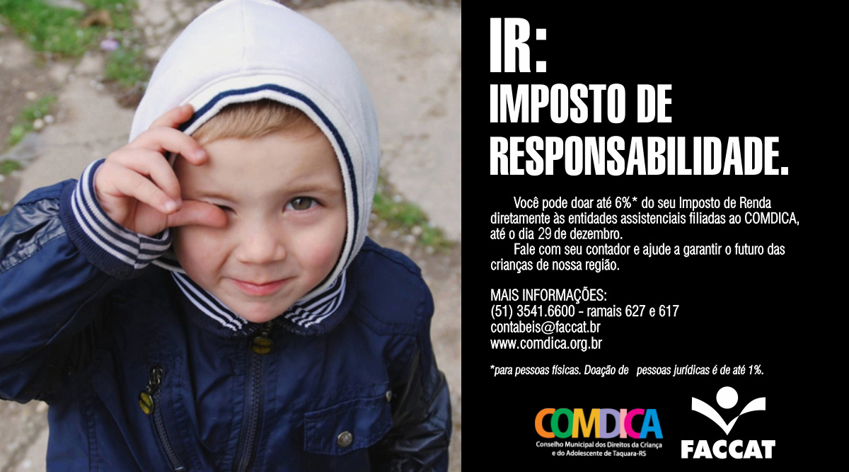 Saiba como fazer a destinação de parte do Imposto de Renda a entidades