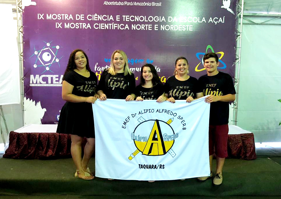Estudantes de Taquara conquistam terceiro lugar em mostra no Pará