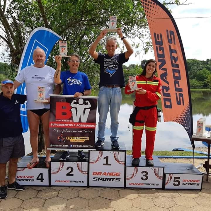 Chico fica em segundo lugar em mais uma prova de maratonas aquáticas