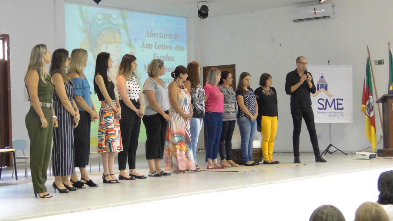 Igrejinha realiza abertura do ano letivo para educação infantil