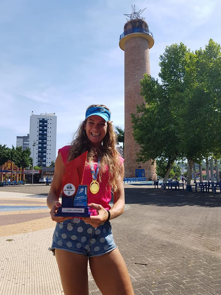Andréia Henssler conquista primeiro lugar em prova de Campo Bom