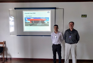 Representantes da rede Imec divulgam detalhes de nova filial em Taquara