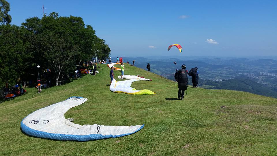 Rolante sedia segunda etapa do Campeonato Gaúcho de Parapente