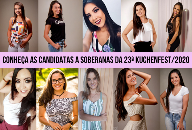 Dez candidatas concorrem a soberanas da Kuchenfest