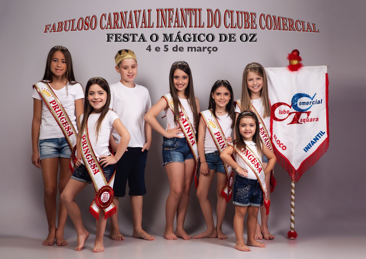 Taquara tem folia infantil nesta segunda e terça-feira