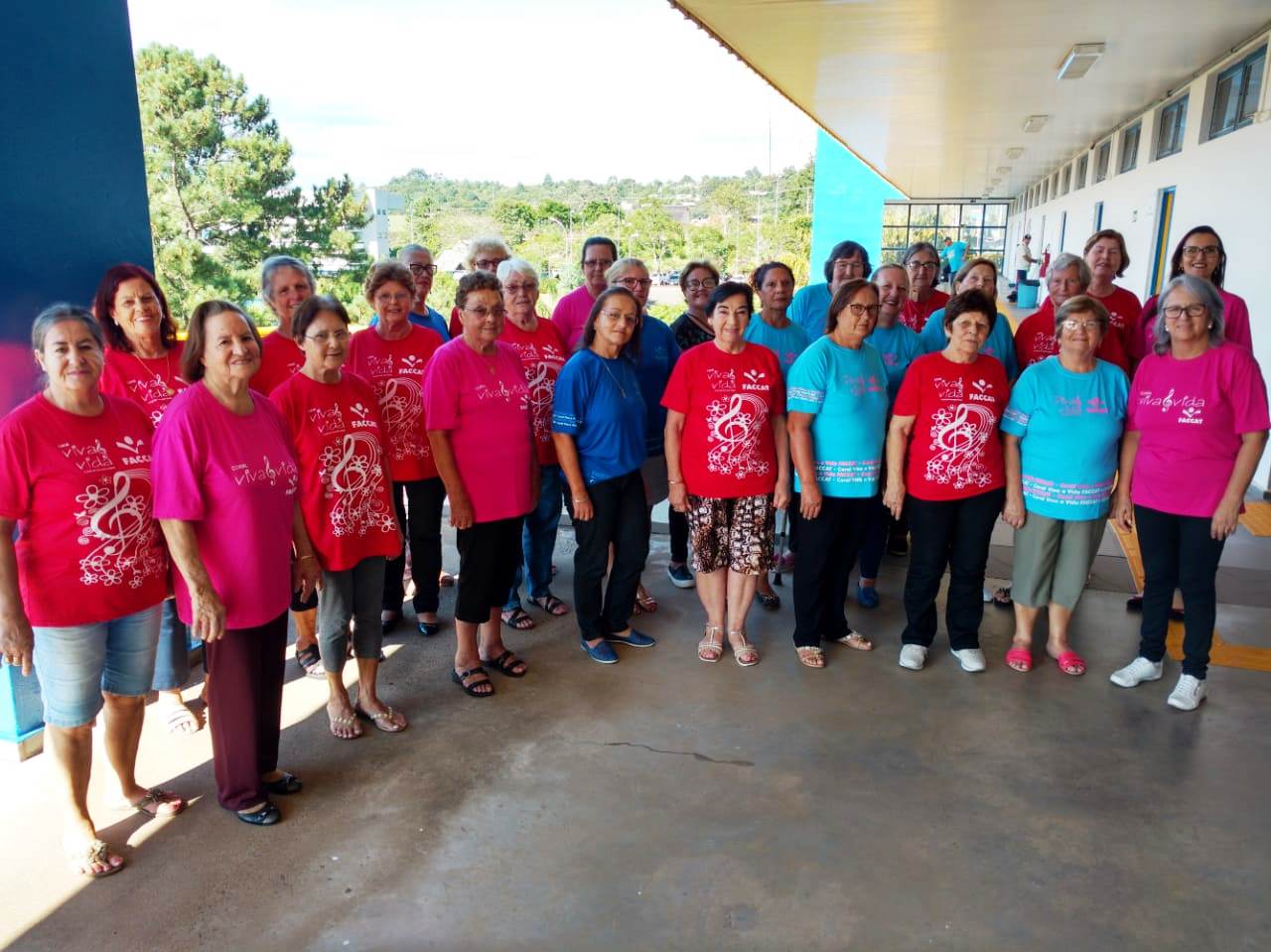 Coral Vida a Vida: tardes de amor, carinho e muita música na Faccat