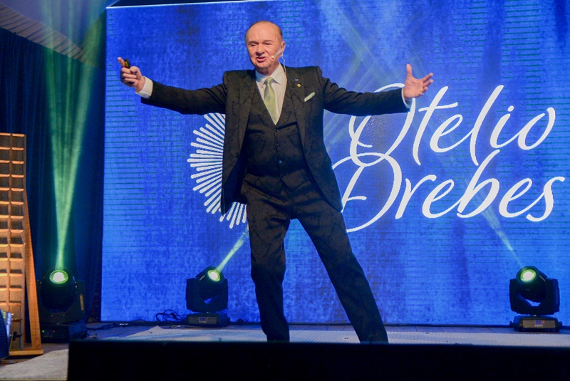 Otelio Drebes compartilhou suas lições de vida em Taquara