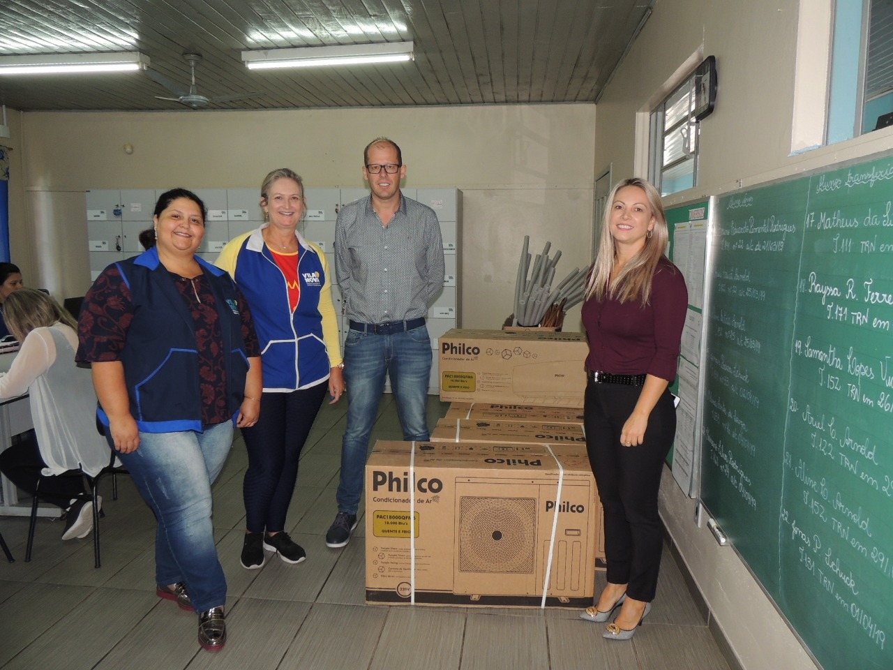 Parceria do CPM e prefeitura possibilita climatização em escola de Igrejinha