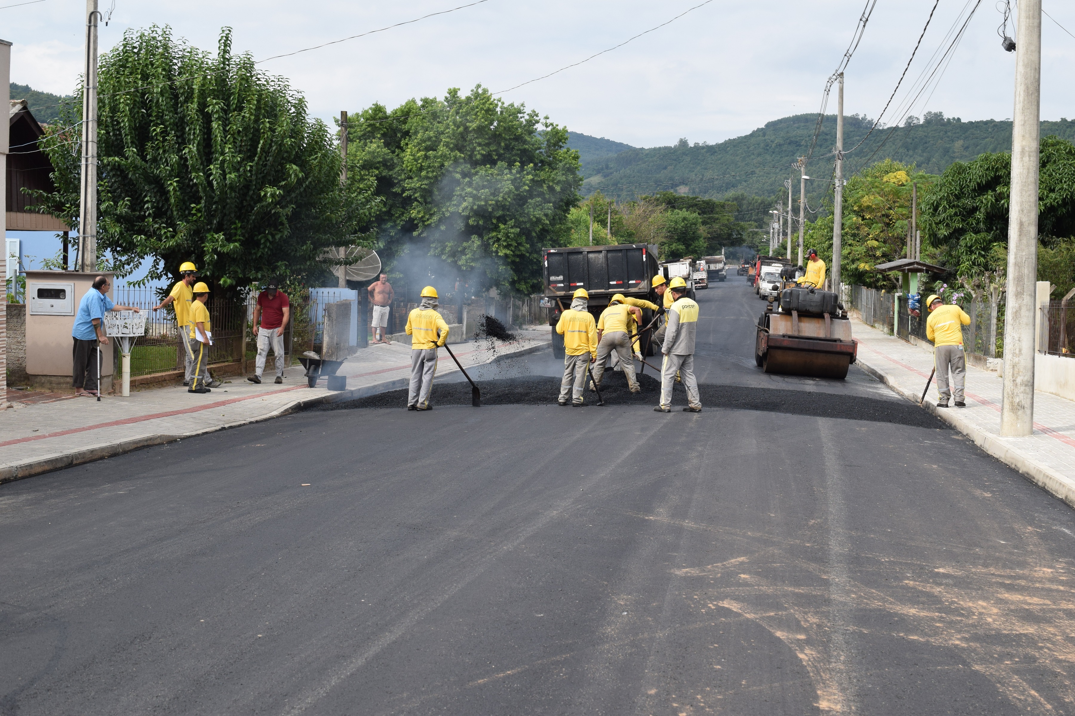 Rolante investe mais de R$ 800 mil em pavimentação asfáltica no bairro Rio Branco