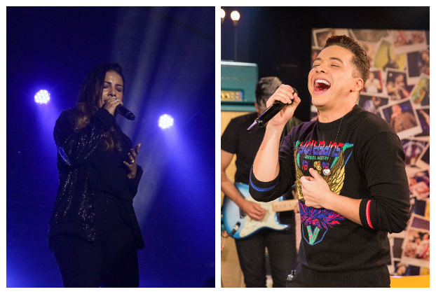 Show gospel marcou primeira noite da Festa do Trabalhador em Parobé