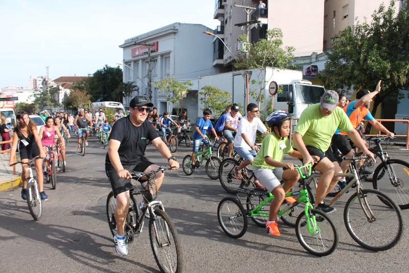 Passeio ciclístico celebrou aniversário de 133 anos de Taquara