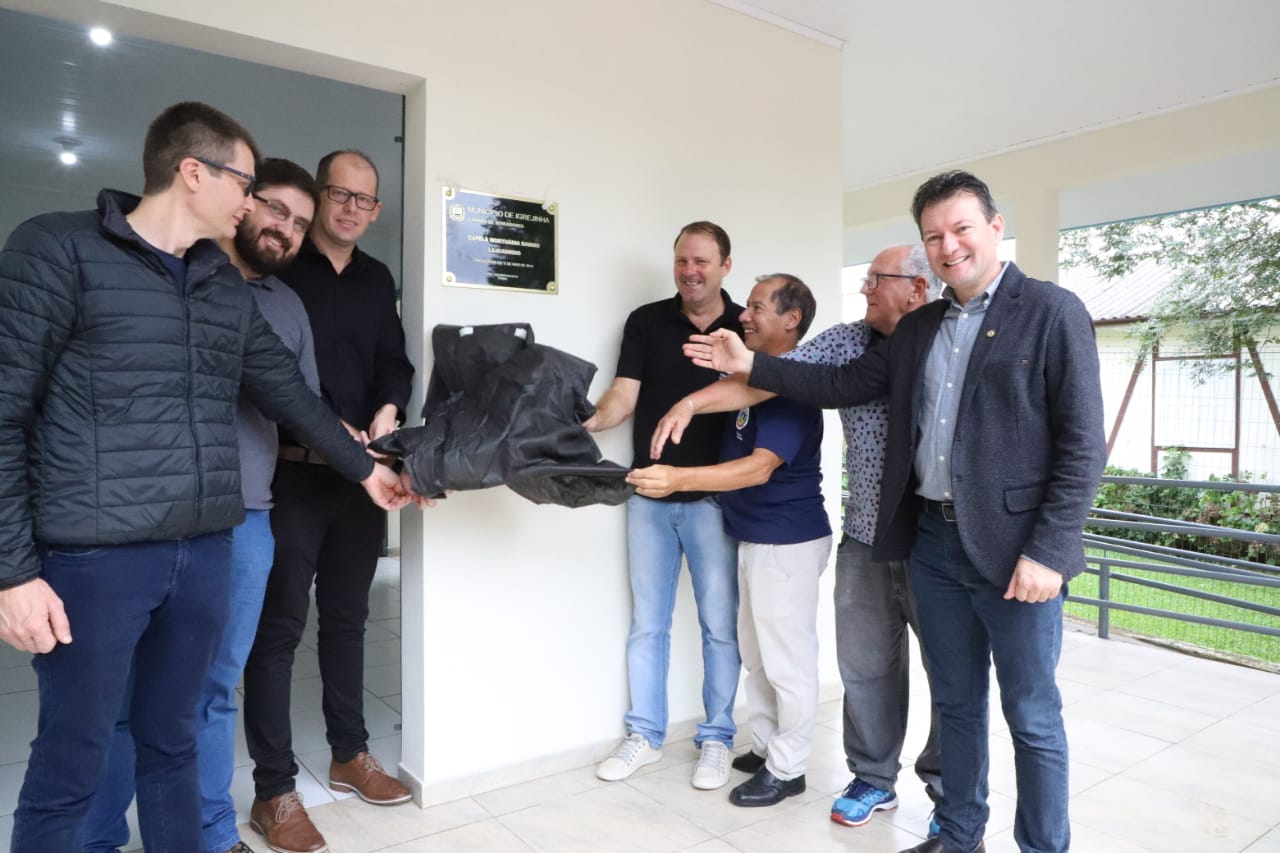 Igrejinha entrega nova capela mortuária na localidade de Lajeadinho