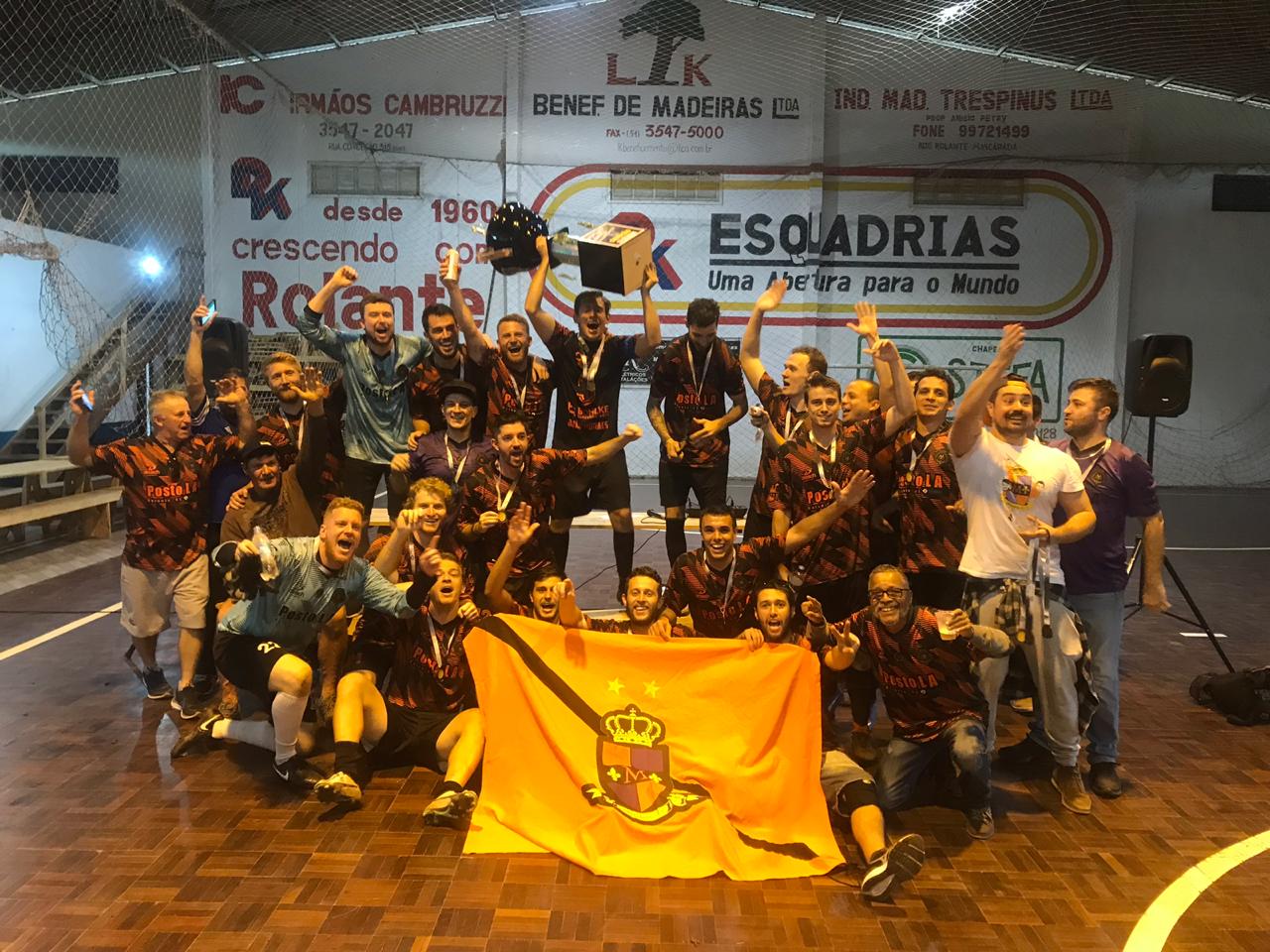 Micróbios é campeão do Municipal de Futebol de Rolante
