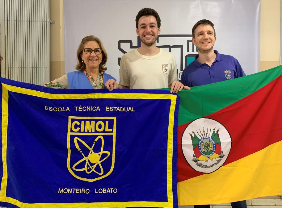 Estudante do Cimol vai a Londres representar o RS em feira internacional
