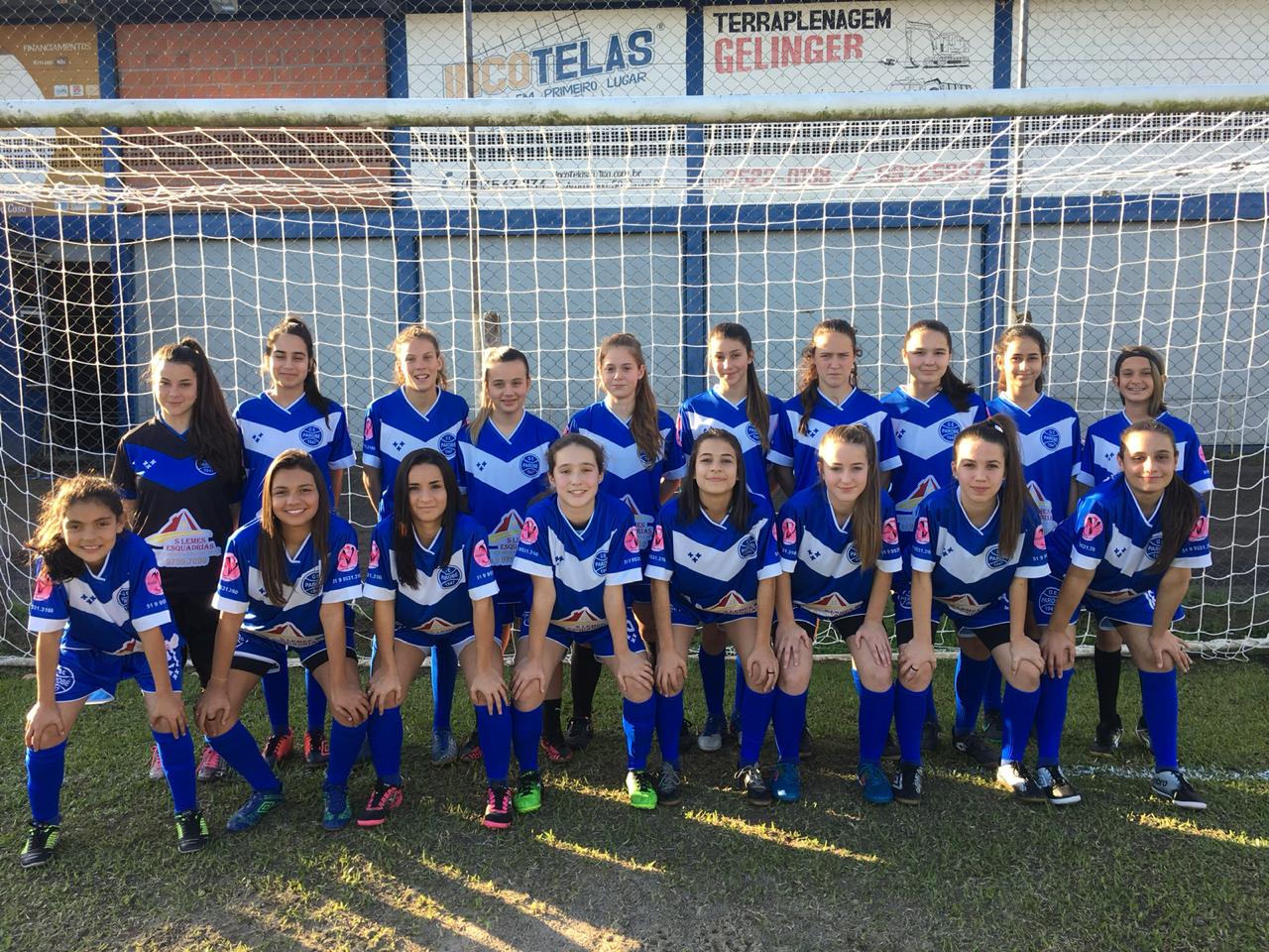Futebol Feminino de Parobé está na final estadual do Campeonato Sul Brasileiro sub-15
