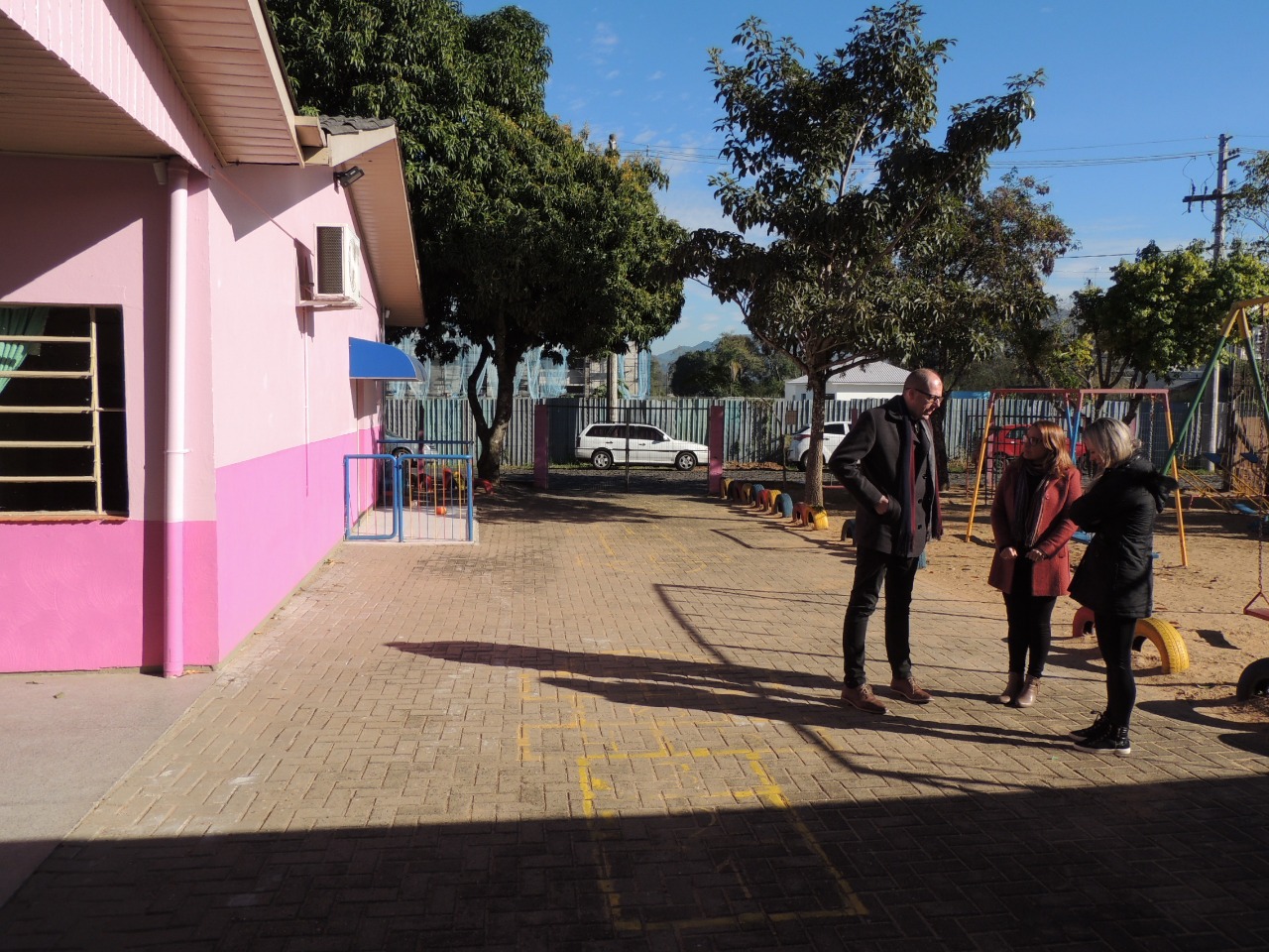 Igrejinha realiza melhorias na escola Os Baixinhos
