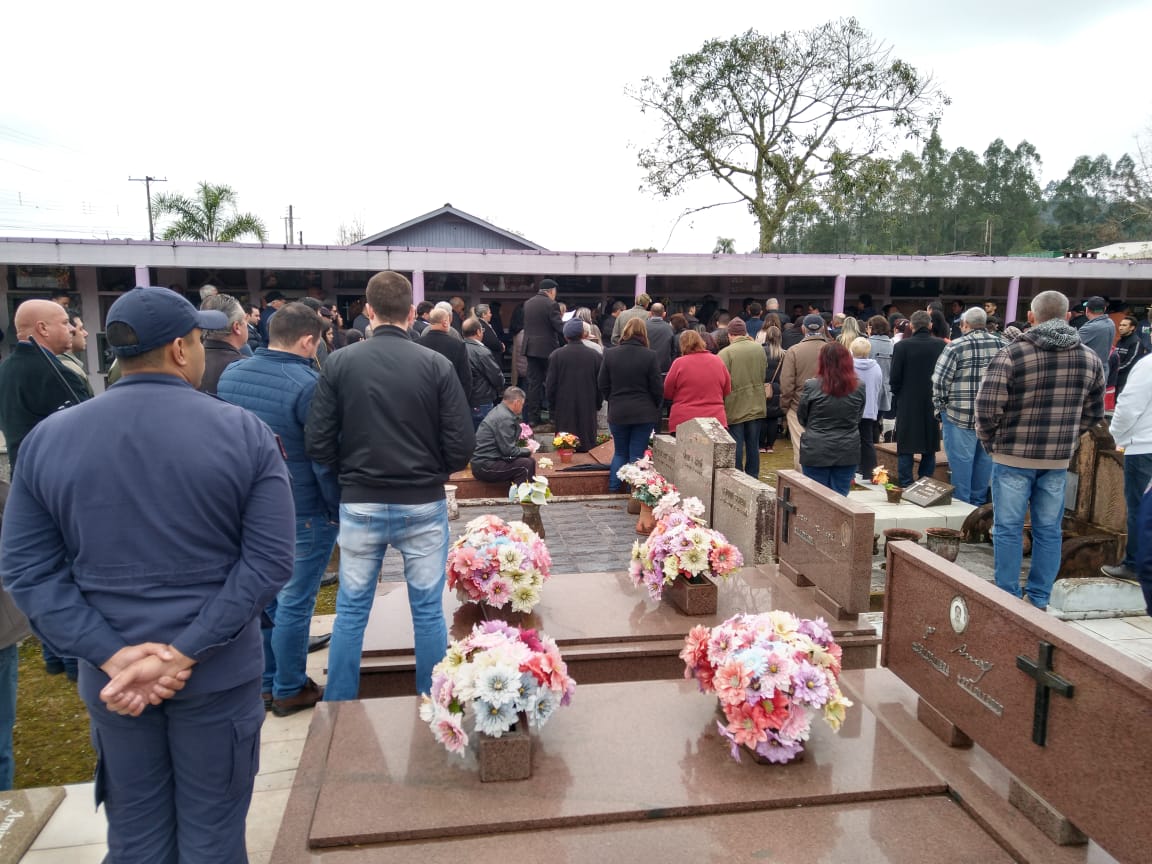 Emoção marca despedida ao ex-vereador de Taquara Fabiano Matte