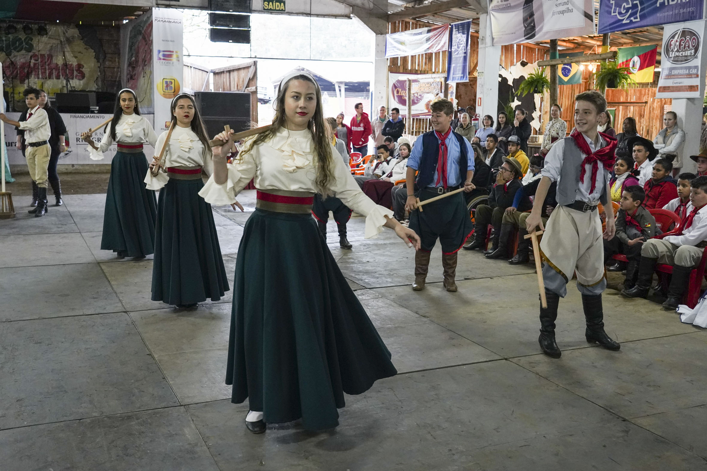 Recanto Cultural apresenta a cultura e a tradição gaúcha através das crianças