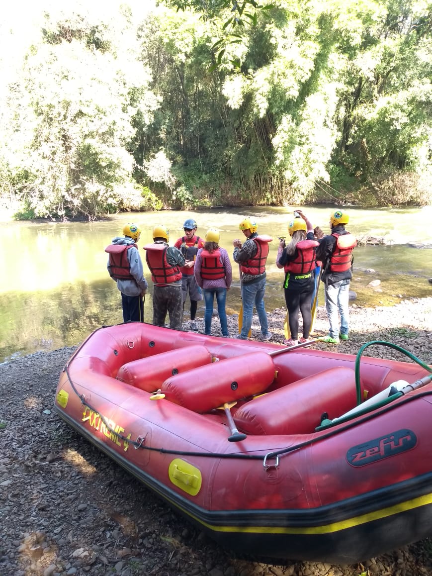 Projeto Esporte Campeão oferece oficinas rafting de Três Coroas