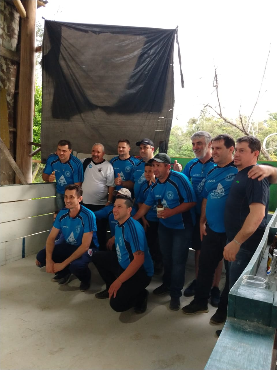 Equipe da Sociedade 1º de Setembro A vence o municipal de bocha de Três Coroas