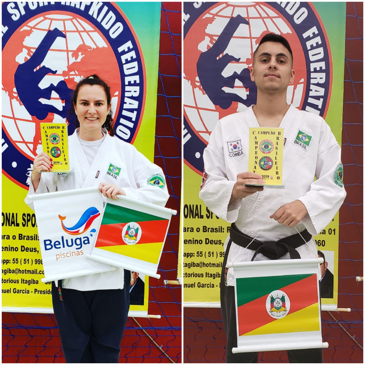 Taquarenses conquistam Brasileiro de Hapkido
