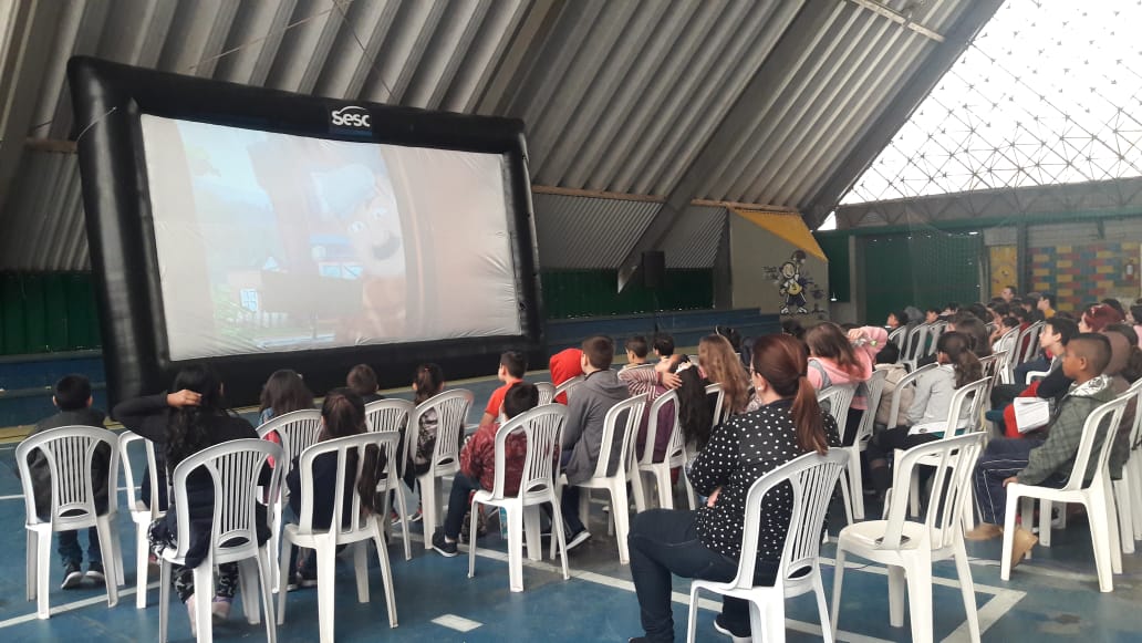 Cine Sesc vai às escolas parobeenses