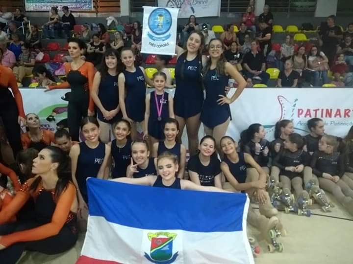 Patinadoras do Esporte Campeão conquistam 23 medalhas para Três Coroas