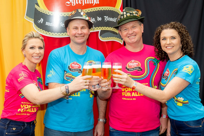 Famílias Petry e Kunst comandarão a 33ª Oktober de Igrejinha