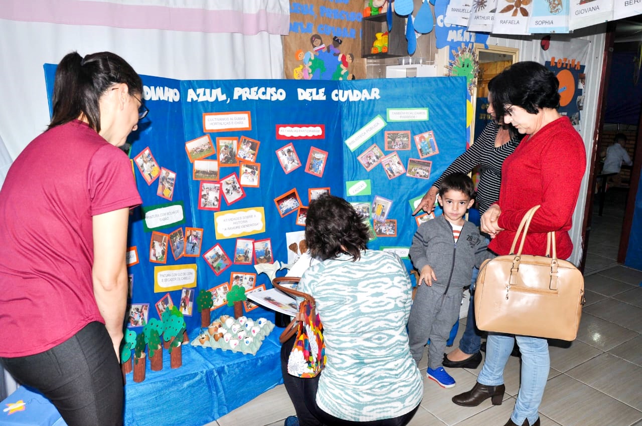 EMEI Professora Vera Marks Iribarry promove brincadeiras e serviços de saúde durante Mostra de Projetos