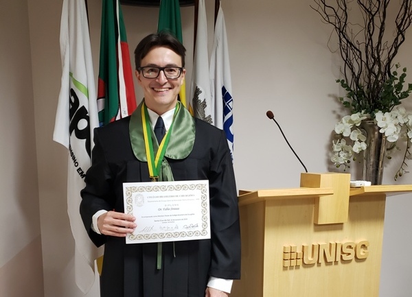 Médico de Taquara toma posse no Congresso Brasileiro de Cirurgiões